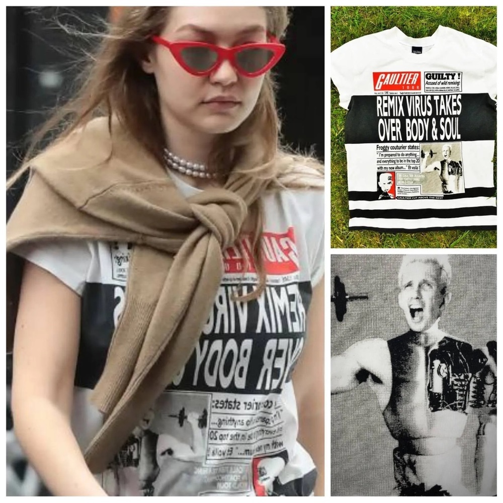 Exclusive Jean Paul Gaultier Designer Tshirt. - Picture 5 of 12